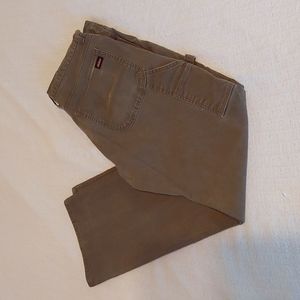 Dickies Carpenter Work Pants 38x32 Green